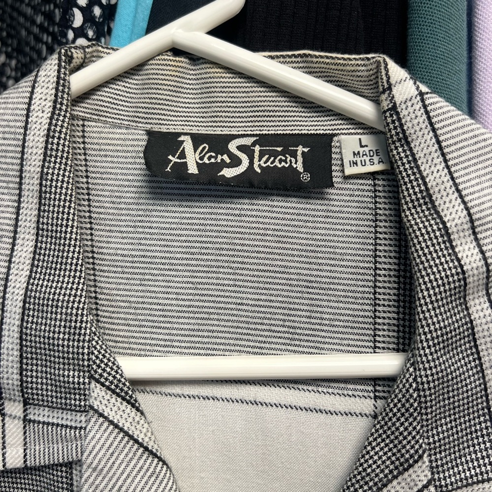 Alan Stuart Vintage Men’s Button down Shirt